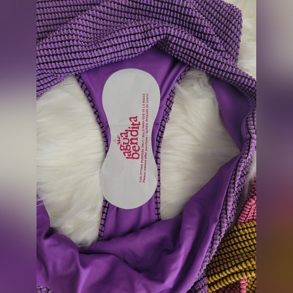 Agua Bendita Malibu Vini Cross-Neck Cut Out One-Piece Swimsuit - Picture 10 of 10